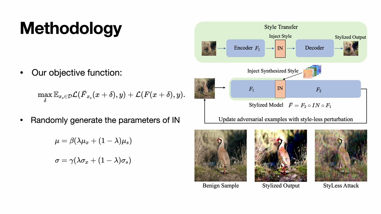 CVPR 2023 - StyLess: Boosting the Transferability of Adversarial Examples