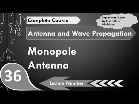 Monopole Antenna Imaginary Ground of Monopole in Antenna Wave Propagation Engineering Funda