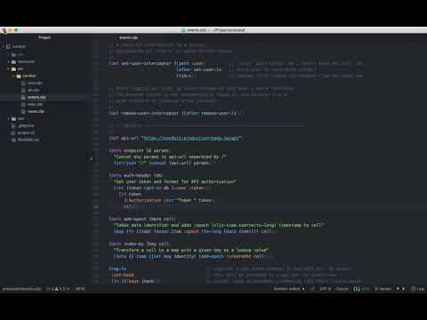Atom for Clojure - Look and Feel