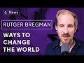 Rutger Bregman on elites, survival of the friendliest, rethinking human history