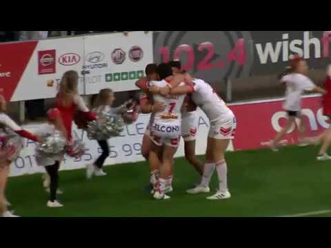 Betfred Super League round 22: St Helens v Wigan Warriors highlights