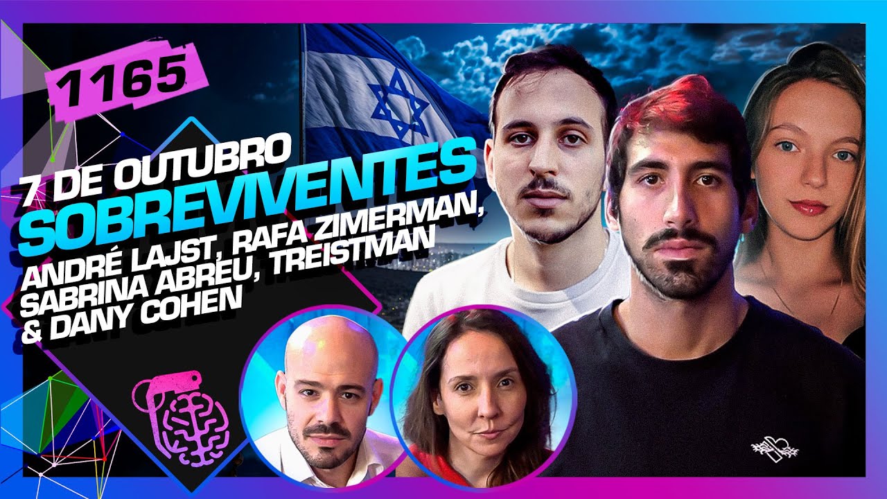SOBREVIVENTES: ZIMERMAN, ANDRÉ LAJST, SABRINA, TREISTMAN E DANY - Inteligência Ltda. Podcast #1165
