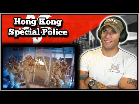 Hong Kong's Special Police Units are INSANE! - Marine reacts