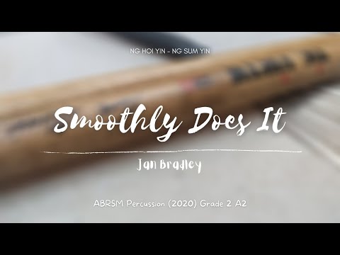 ABRSM Percussion 2020 Grade 2 A2 - Smoothly Does It, by Bradley