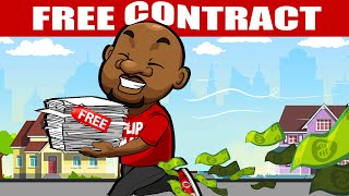 How to Get a Free Contract for Wholesaling Houses | How to Fill it Out for Sellers and Cash Buyers