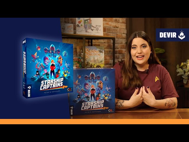 Vídeo relacionado con Devir - Starship Captains, Juego de Mesa, Juego de Mesa en Solitario, Juego de Mesa de Estrategia (BGSTCAPSP)
