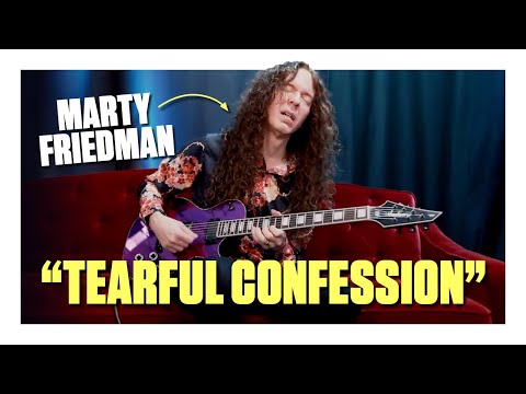 Marty Friedman: Exclusive "Tearful Confession" playthrough and lesson