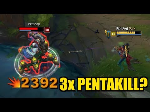 MID VAYNE!! 3X PENTAKILL Almost!! INSANE CRITICS! [ League of Legends ]