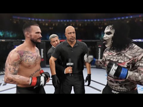 CM Punk vs. Night Mare - EA Sports UFC 2 - Crazy UFC 👊🤪