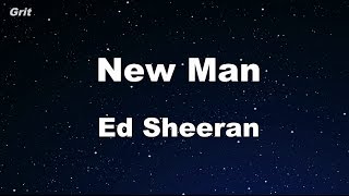 New Man - Ed Sheeran Karaoke 【No Guide Melody】 Instrumental