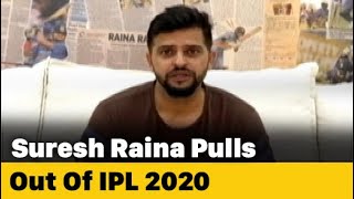 CSK Star Suresh Raina Out Of IPL 2020, Returns To India Due To "Personal Reasons"