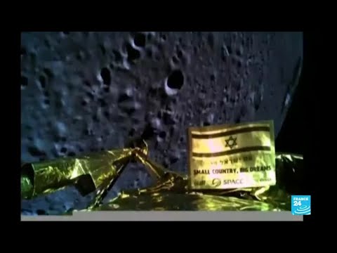 Israel spacecraft crashes during moon landing attempt