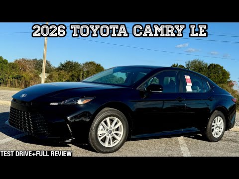 2026 Toyota Camry LE: TEST DRIVE+FULL REVIEW
