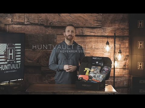 Official HuntVault ELITE November 2021 Unboxing
