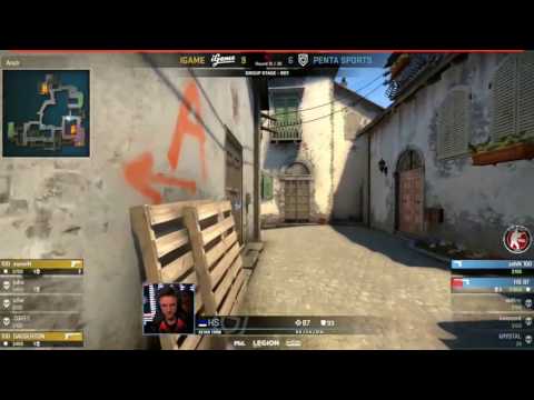 HS ACE vs iGame.com [ pistol round ]