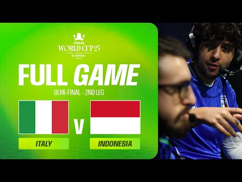 Italy Shock Indonesia To Reach The FIFAe World Cup Final | FIFAe World Cup ft eFootball™ Console