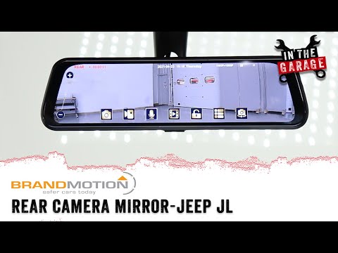 Brandmotion FullVUE Rear Camera Mirror for Jeep JL -  Features and Review