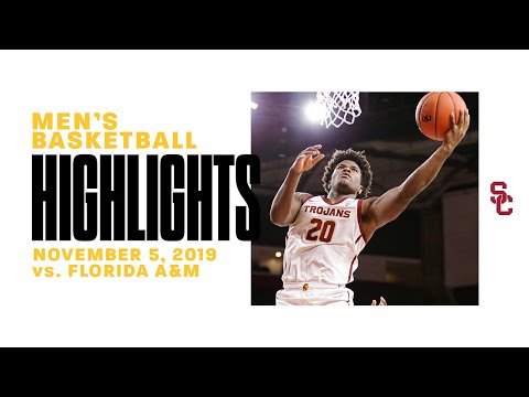 USC Men's Basketball Highlights - USC 77, FAMU 48