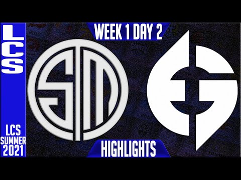 TSM vs EG Highlights | LCS Summer 2021 W1D2 | Team Solomid vs Evil Geniuses