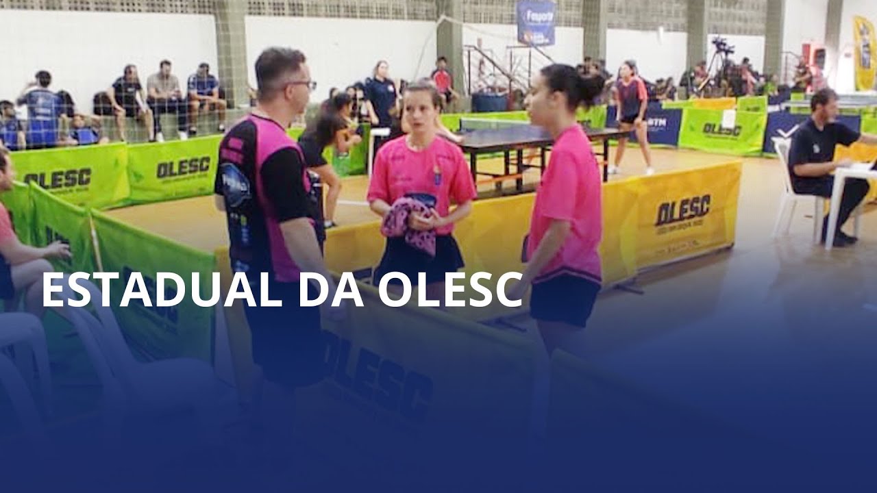 Tênis de mesa do Alto Vale se destaca em Brusque no estadual da OLESC