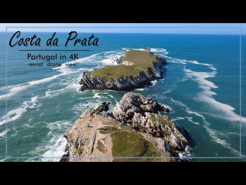 Portugal’s Most Beautiful Coastline - Costa da Prata 🇵🇹 | 4K Drone Footage