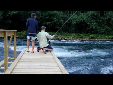 Årøy 2018 (Aaroy). Epic big atlantic salmon river in Norway
