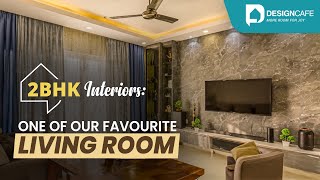 Stylish 2BHK Home With Modern Interior Design