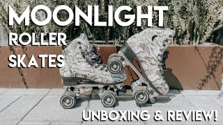MOONLIGHT ROLLER SKATES | UNBOXING & REVIEW!