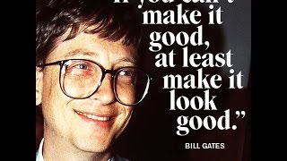 BILL GATES--Happy 60.th Bday Mr.Windows!The Richest man on earth...