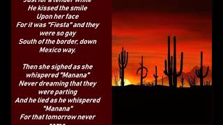 Patsy Cline   South Of The Border Down Mexico Way lyrics