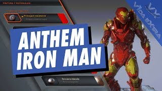 Anthem - Tutorial para que tu alabarda luzca como Iron Man