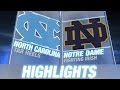 North Carolina vs Notre Dame | 2014 ACC.