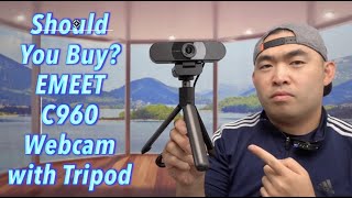 Should You Buy? EMEET C960 Webcam with Tripod