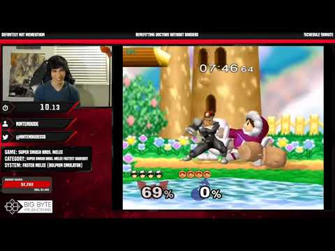 Super Smash Bros. Melee Fastest Ragequit by Nintendude in 20 Seconds - Definitely Not Memeathon