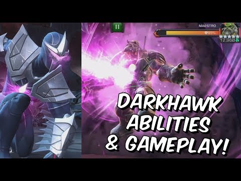 4 Star Darkhawk Rank Up, Abilities & Gameplay - Act 4 Maestro - Marvel Contest of Champions