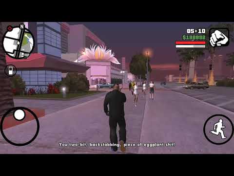 GTA San Andreas - Salvatore Leone Threatens CJ