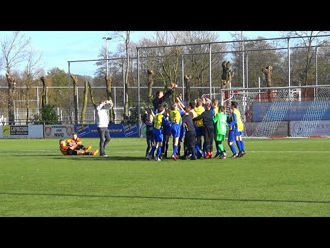 2e helft Finale kwalificatietoernooi Cordial Cup AFC'34 JO13-1  -  Sporting Martinus JO13-1