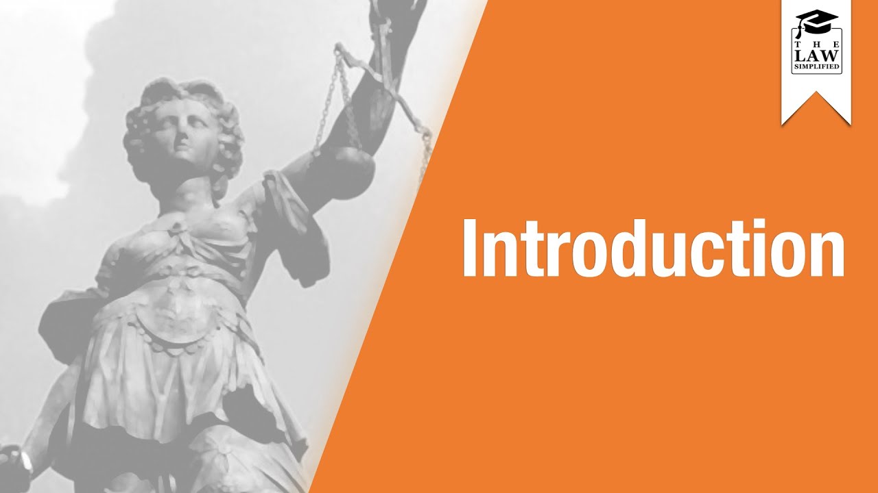 Commercial Law - Introduction