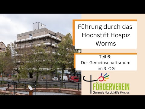 Der Gemeinschaftsraum 3. OG des Hochstift Hospiz Worms