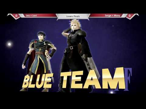SP54 2v2 - Leo (Cloud) & Lavi (Marth) Vs. Serge (Lucario) & Maxy (Kirby) Losers Finals - Smash 4