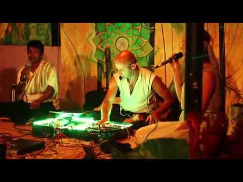 The Bhaktas featuring Brinda - Hare Krishna. Arambol. Goa. India