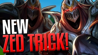 NEW ADVANCED ZED TRICK!! | The Hidden Shadow - League of legends