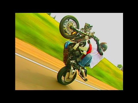 d-Aces high intensity motorcycle stunting video clip