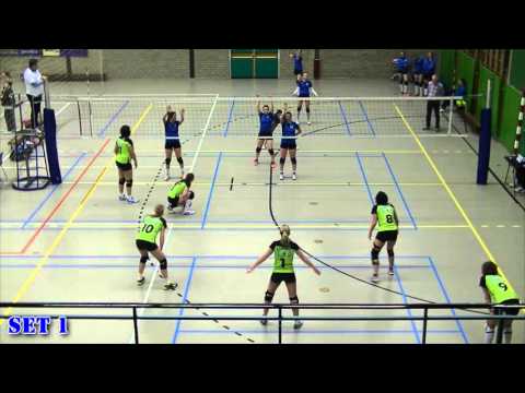 VC Landgraaf Dames 1 | VC Sittardia DS 2 | 02-04-2016