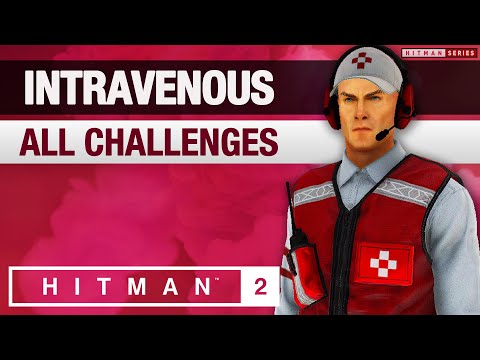 HITMAN 2 Miami - "Intravenous" Mission Story with Challenges