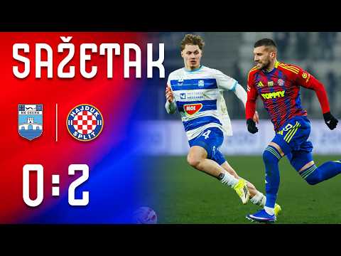 Sažetak | Osijek 0️⃣-2️⃣ Hajduk | 22/36 kolo SuperSport HNL 🔴🔵