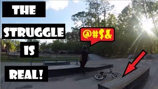 BMX THE STRUGGLE IS REAL!