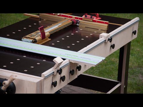 Multi-Werkbank - Teil 4 - Multi-Funktions-Tisch / MFT / Frästisch selber bauen