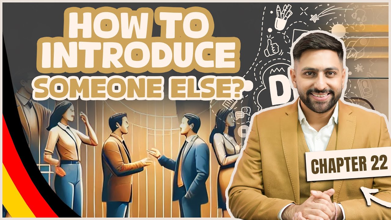 Chapter 22: How to Introduce Someone Else? | Learn German A1 Series 2025–100/100 Goethe A1 Exam