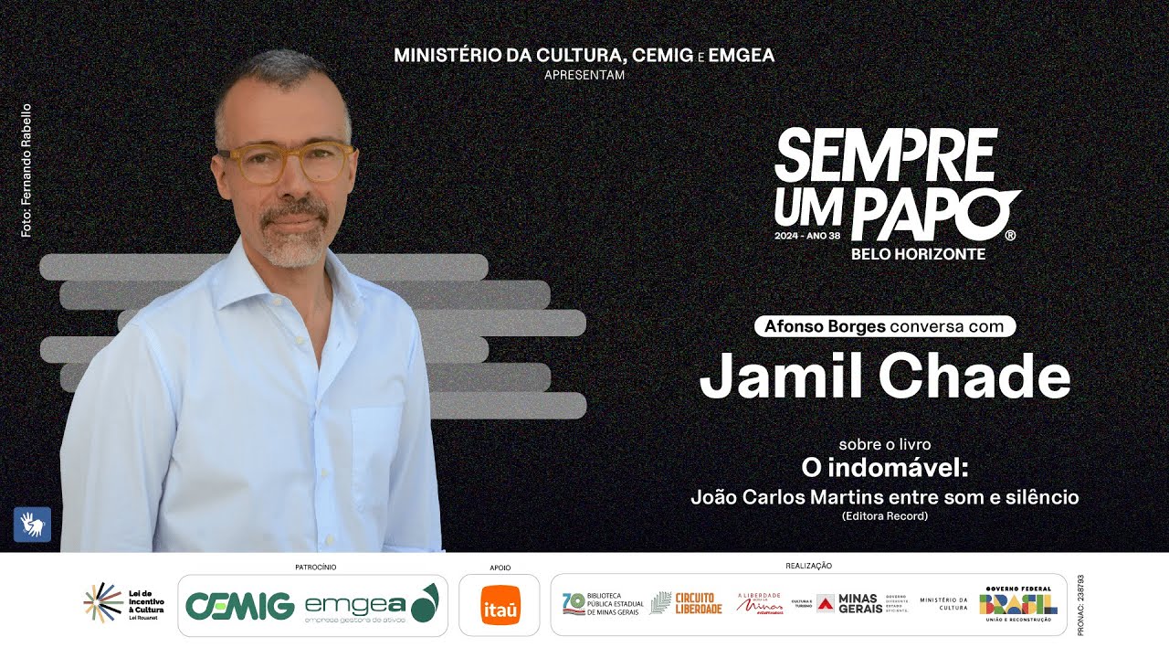 Vídeo com Acessibilidade - Jamil Chade no #SempreUmPapo